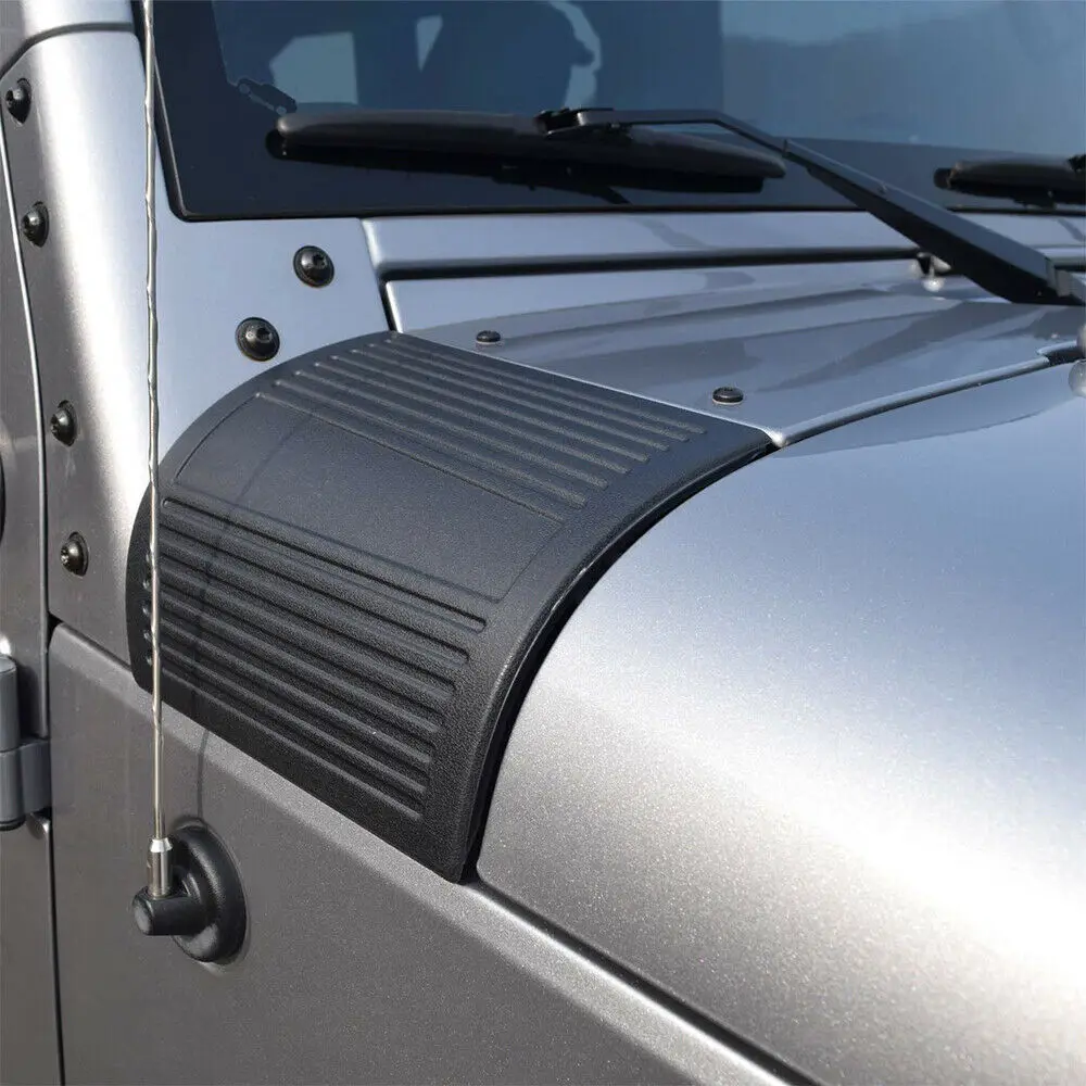 Fast 2x ABS Black Left Right Side Cowl Body Armor Cover Fit for Jeep Wrangler JK Rubicon 11651.18