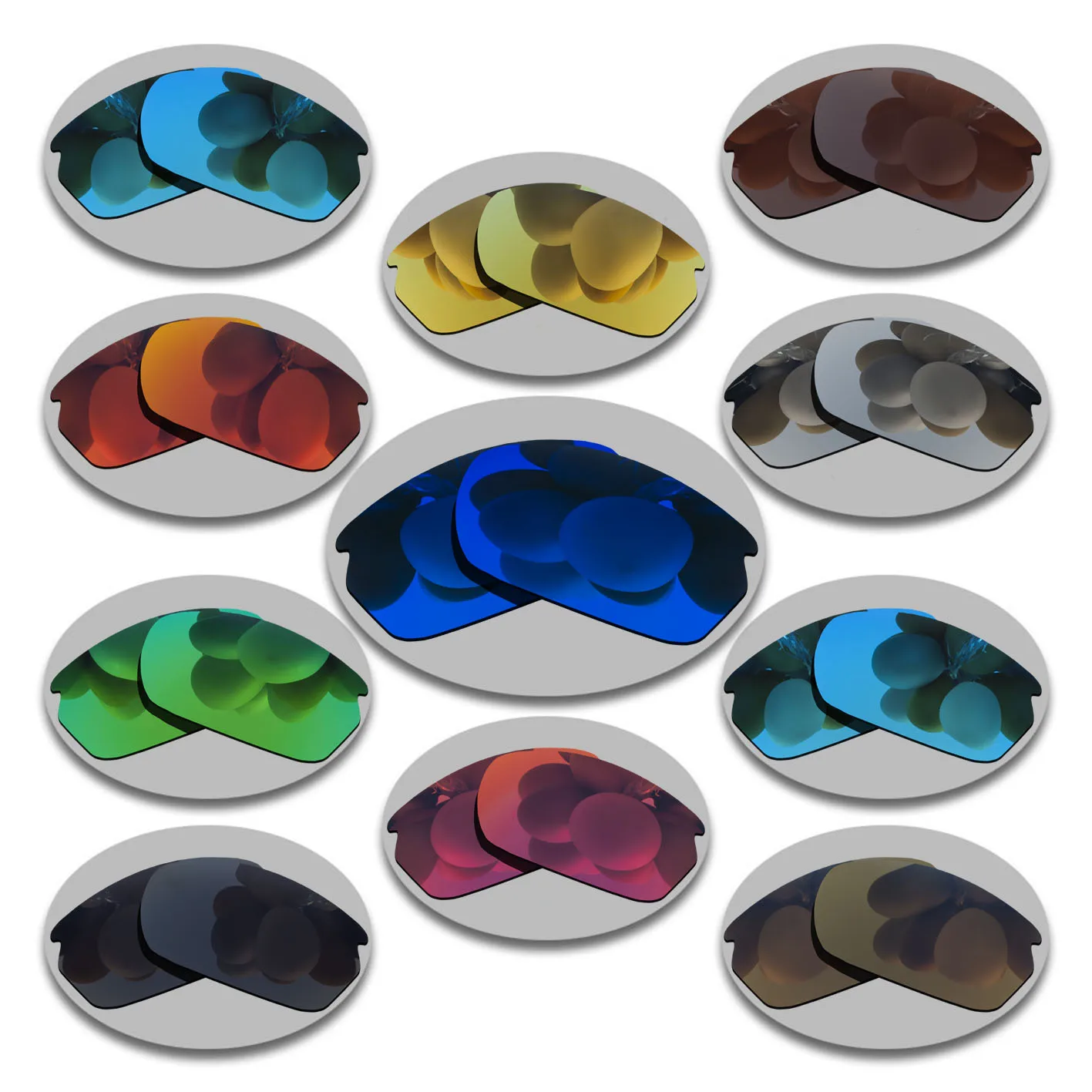 Polarized Sunglasses Replacement Lenses for- Carbon Shift Frame -Many Varieties