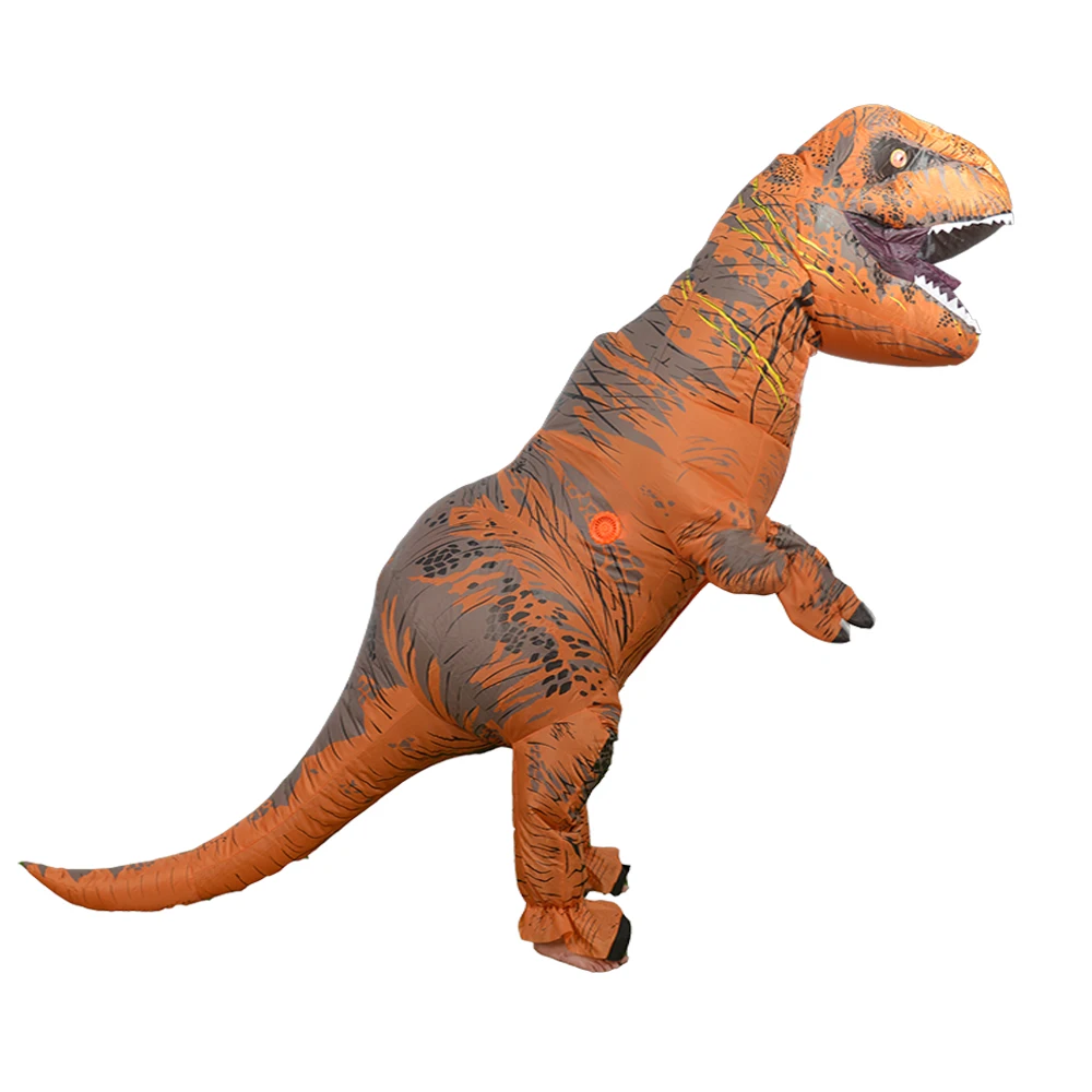 T Rex ไดโนเสาร์คอสเพลย์ Hot Inflatable เครื่องแต่งกาย Mascot อะนิเมะฮาโลวีน Dino การ์ตูนสำหรับเด็กผู้ใหญ่