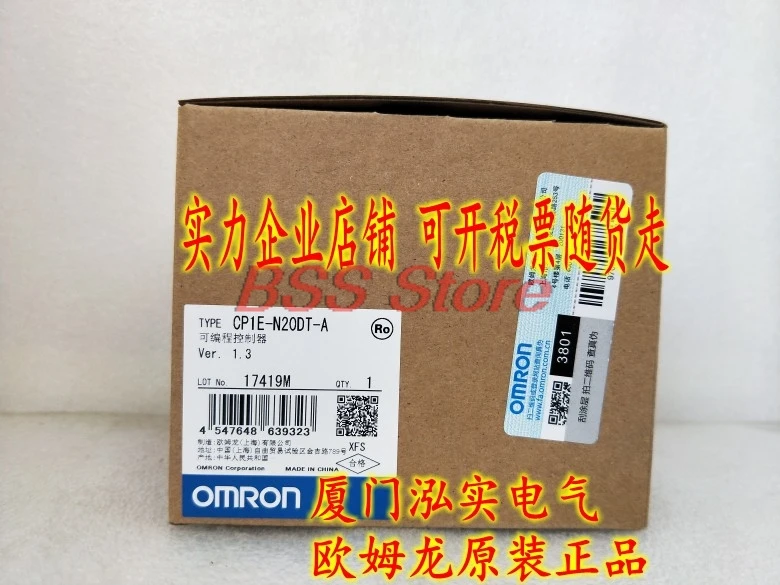 

Programmable Controller CP1E-N20DT-A Controller Module Sensor