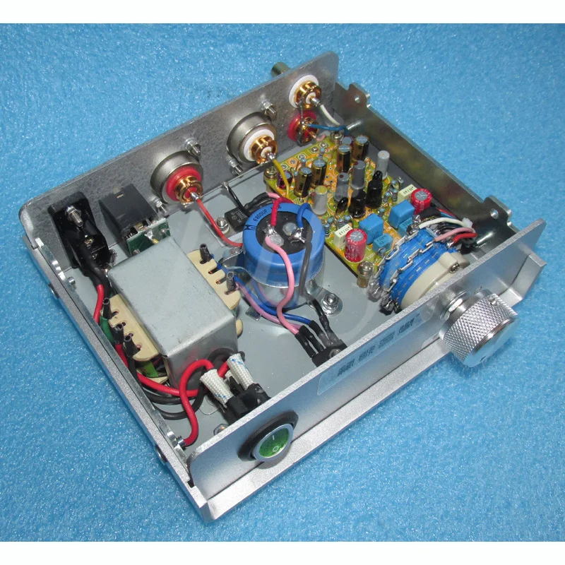 

Full germanium tube amplifying split element pre-headphone amplifier finished machine dual-channel pre-amplification circuit