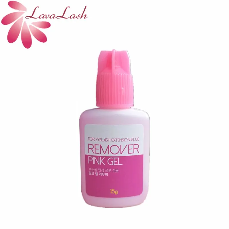 Korean Original Pink Gel Remover For Eyelash Extensions  15g False Lashes Glue Remover Makeup Tools