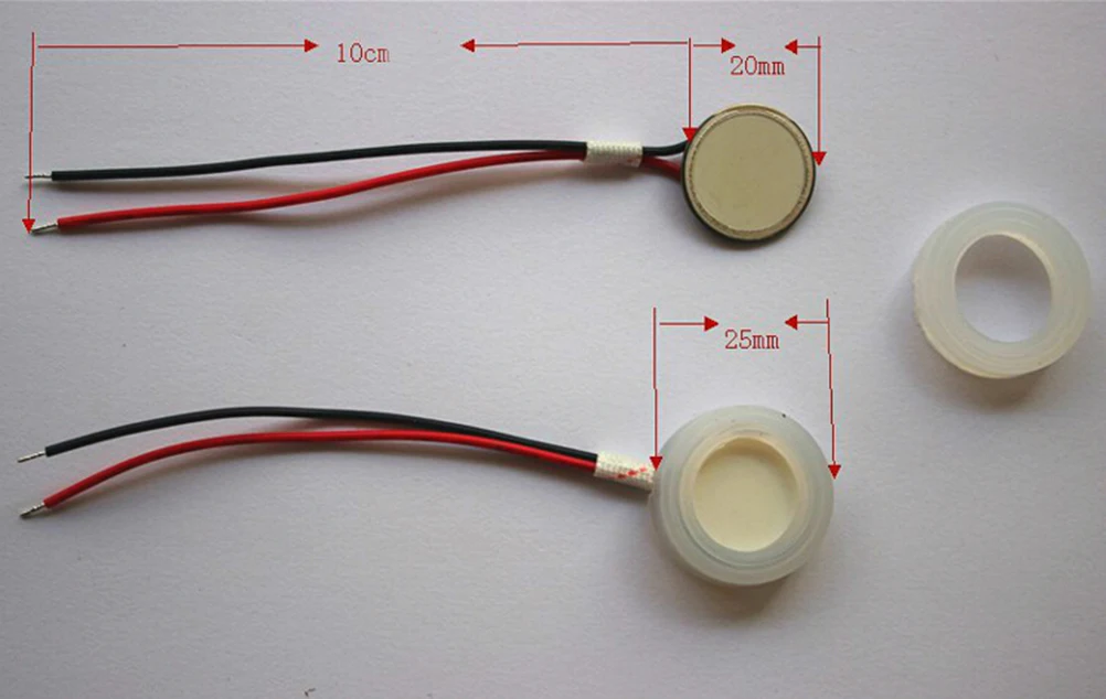 20mm * 1,7 MHz Ultraschall Zerstäubung Chip Bord Spezielle Sensor Membran Luftbefeuchter Zubehör Vernebler Heißer