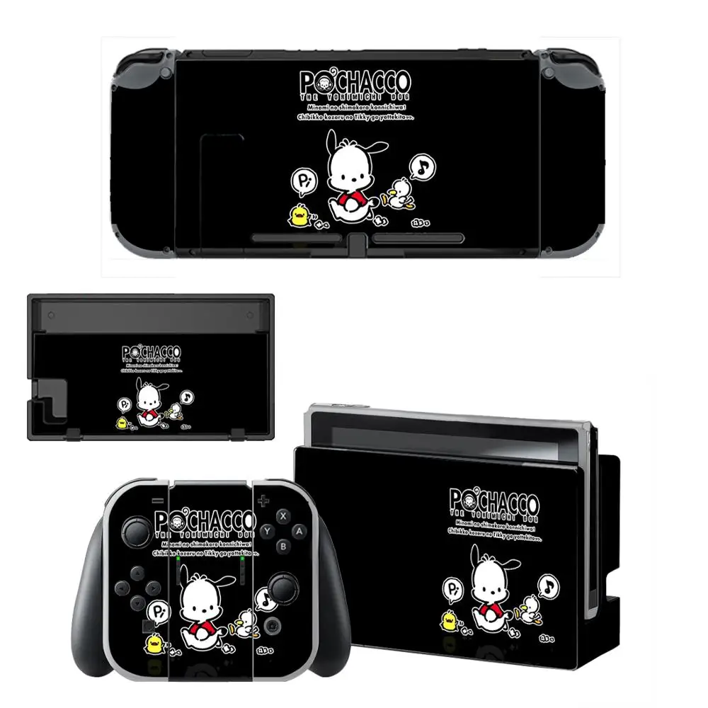 Pochacco Dog Nintendo Switch Skin Sticker NintendoSwitch stickers skins for Nintend Switch Console and Joy-Con Controller Vinyl