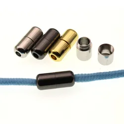 6Pcs 3.5mm Hole Shoelaces Buckle Quick Shoestring No Tie Button Adult Kids Sneaker Capsule Metal Lock Lazy Shoe Decorations