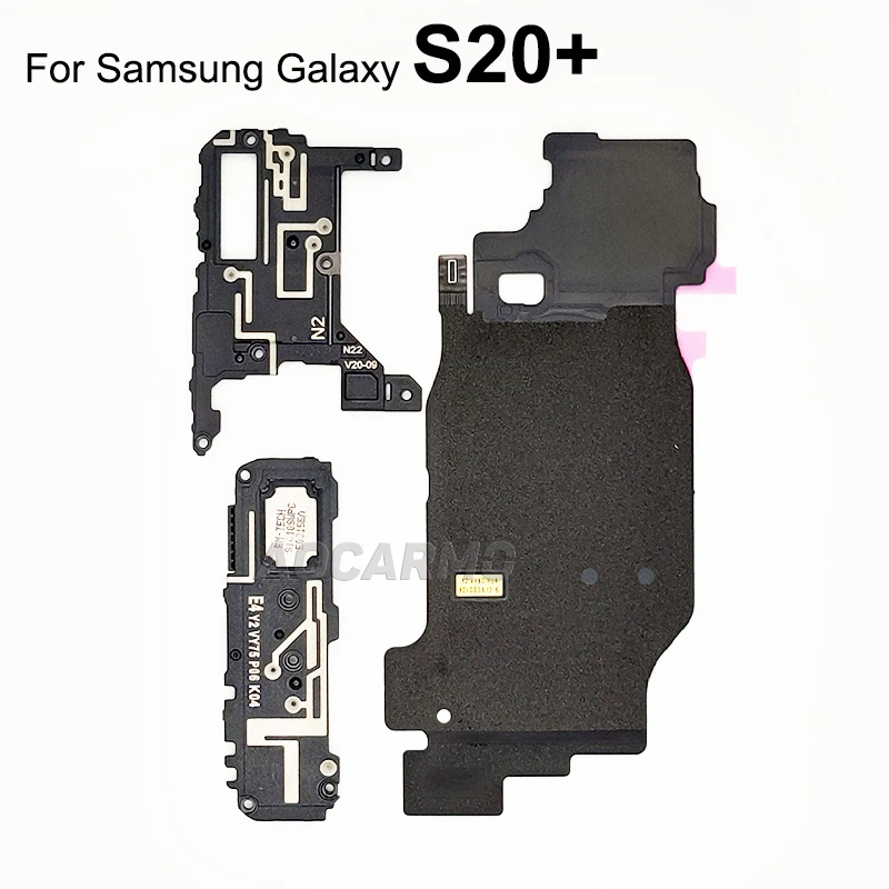 For Samsung Galaxy S10 Plus S10+ S10E Wireless Charging Coil NFC Loudspeaker Signal Antenna Cover Replacement