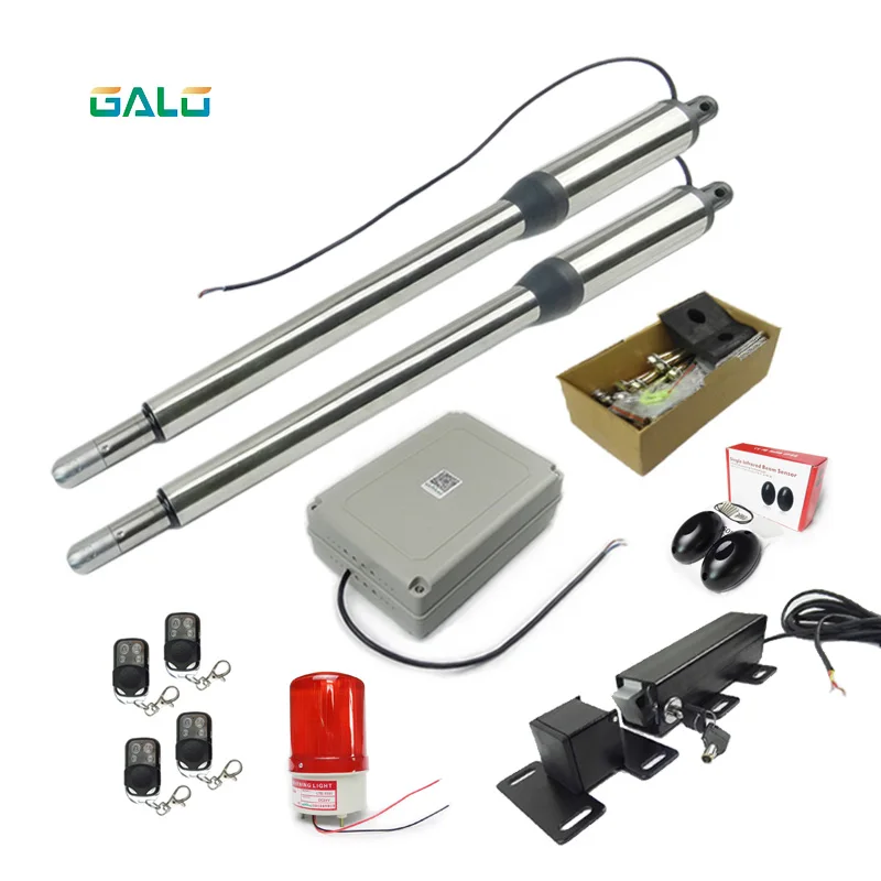 

Per Leaf Stainless Steel Swing Gate Opener Kit With Electric Lock For Farm Or Home's Swing Gates 300KG