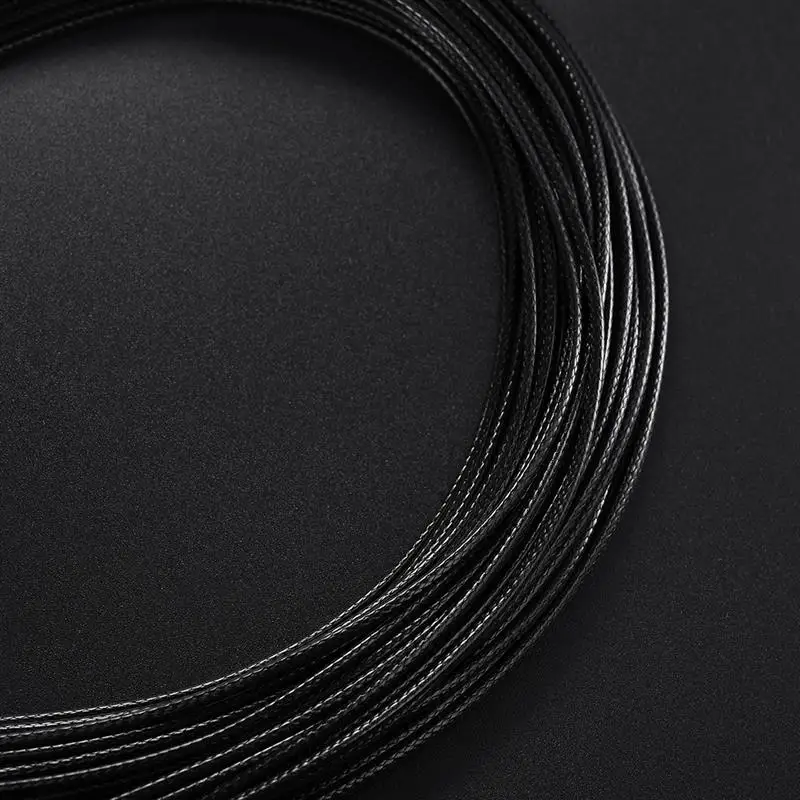 10Pcs/lot Black Leather Cord Wax Rope Chain Wax Cord Necklace Pendant For DIY Handmade Lobster Clasp String Cord Jewelry Chains