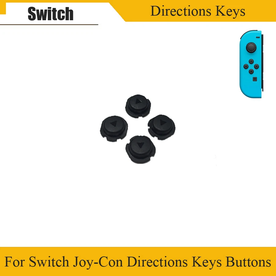 1set/4pcs Original Left  Directions Keys Buttons Set for Nintend Switch NS Joy-Con Controller Replacement