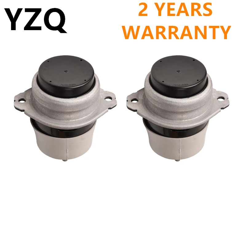 2PCS/Set Left+Right Engine Motor Mount Mounts 3.0 Diesel 3.6 6 Cylinder For Audi Q7 A8 For VW Touareg 7L8 199 131 A 7L8199131