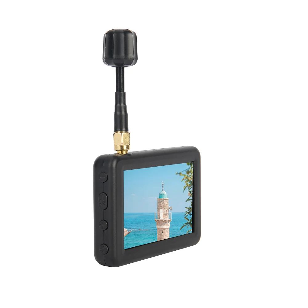 DMKR 5.8G Mini FPV Monitor with 40CH 3.0 Inch LCD Display 16:9 NTSC/PAL Auto Search Video Recording For FPV Drone