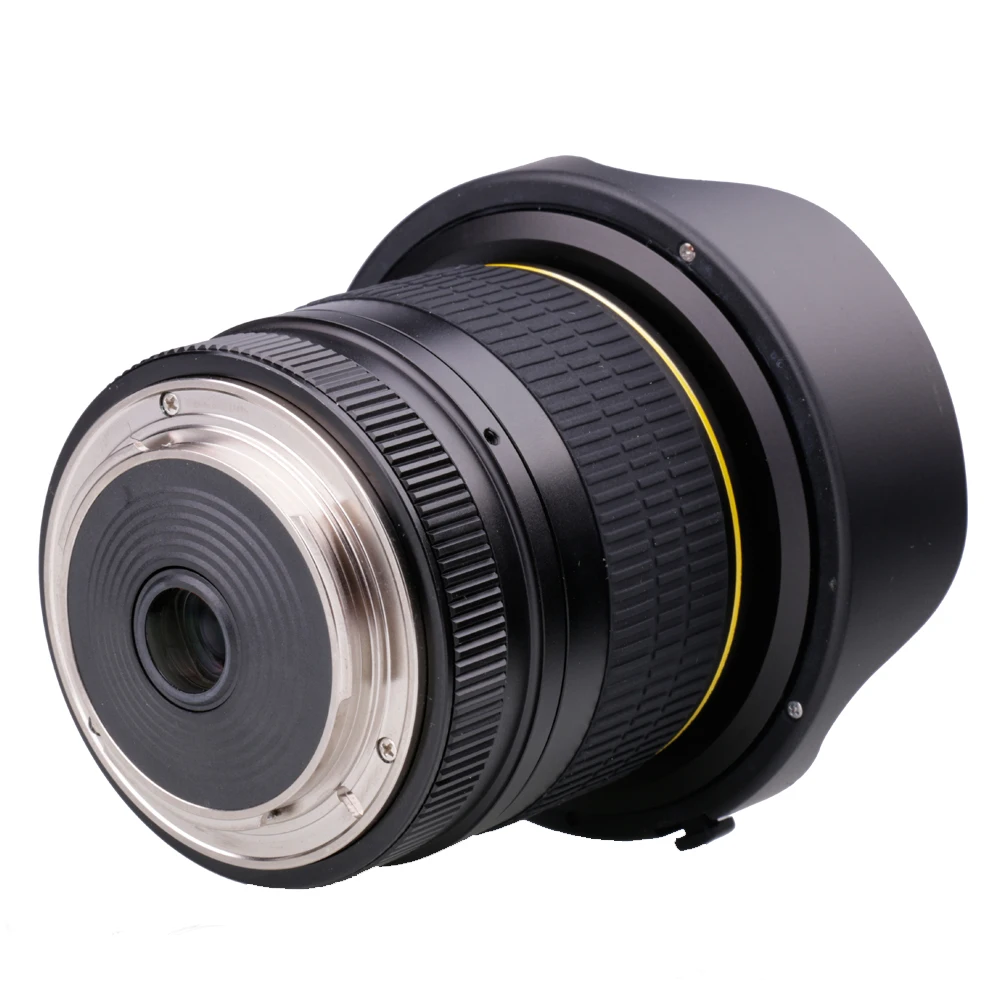 8mm F/3.0 Aspherical Circular Camera Lens Ultra Wide Fisheye Lens for Canon DSLR 550D 650D 750D 77D 80D 1100D Cameras