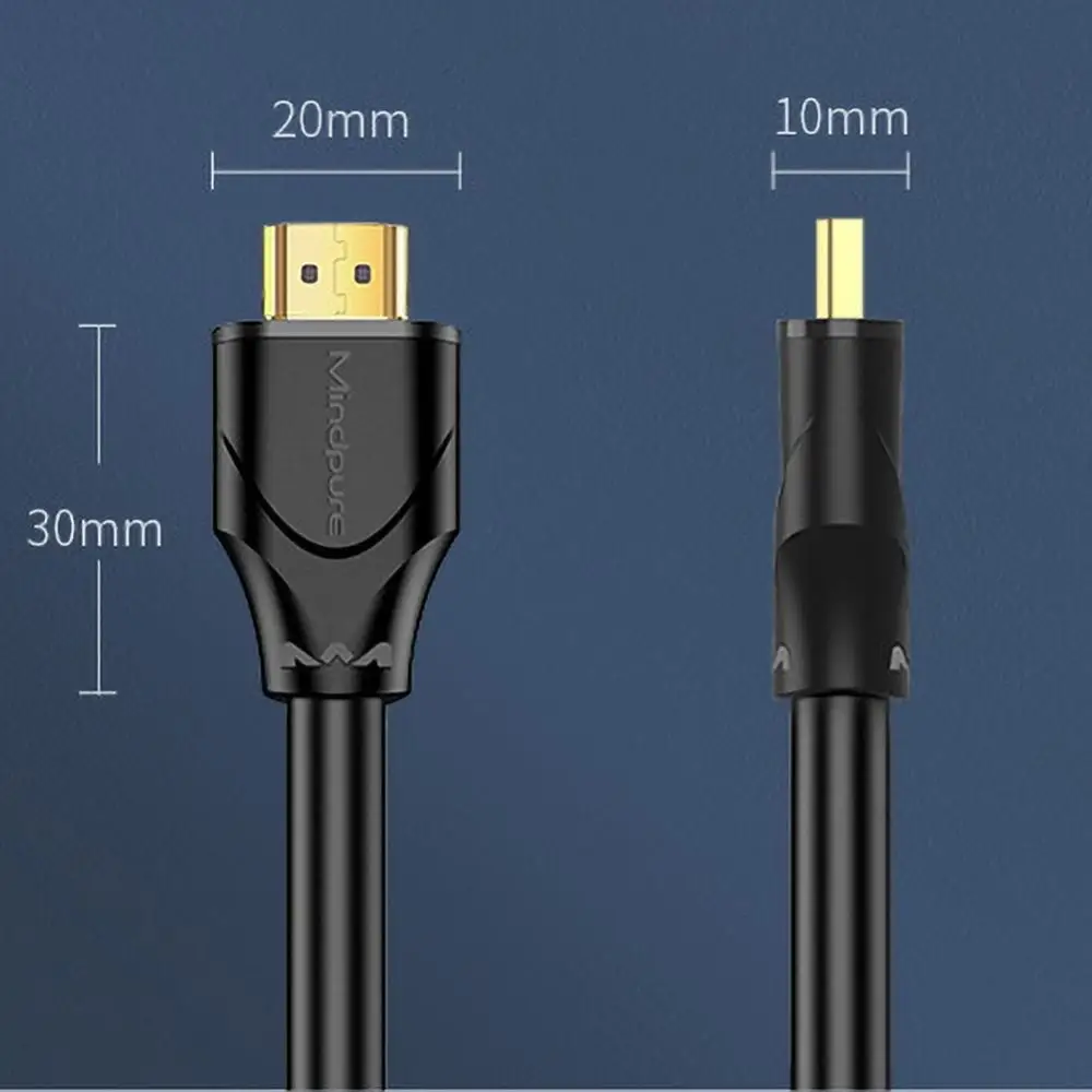 5/10m de alta velocidade áudio vídeo sincronização hdmi-cabo de cabo compatível 2.0 para definir caixa superior/computador