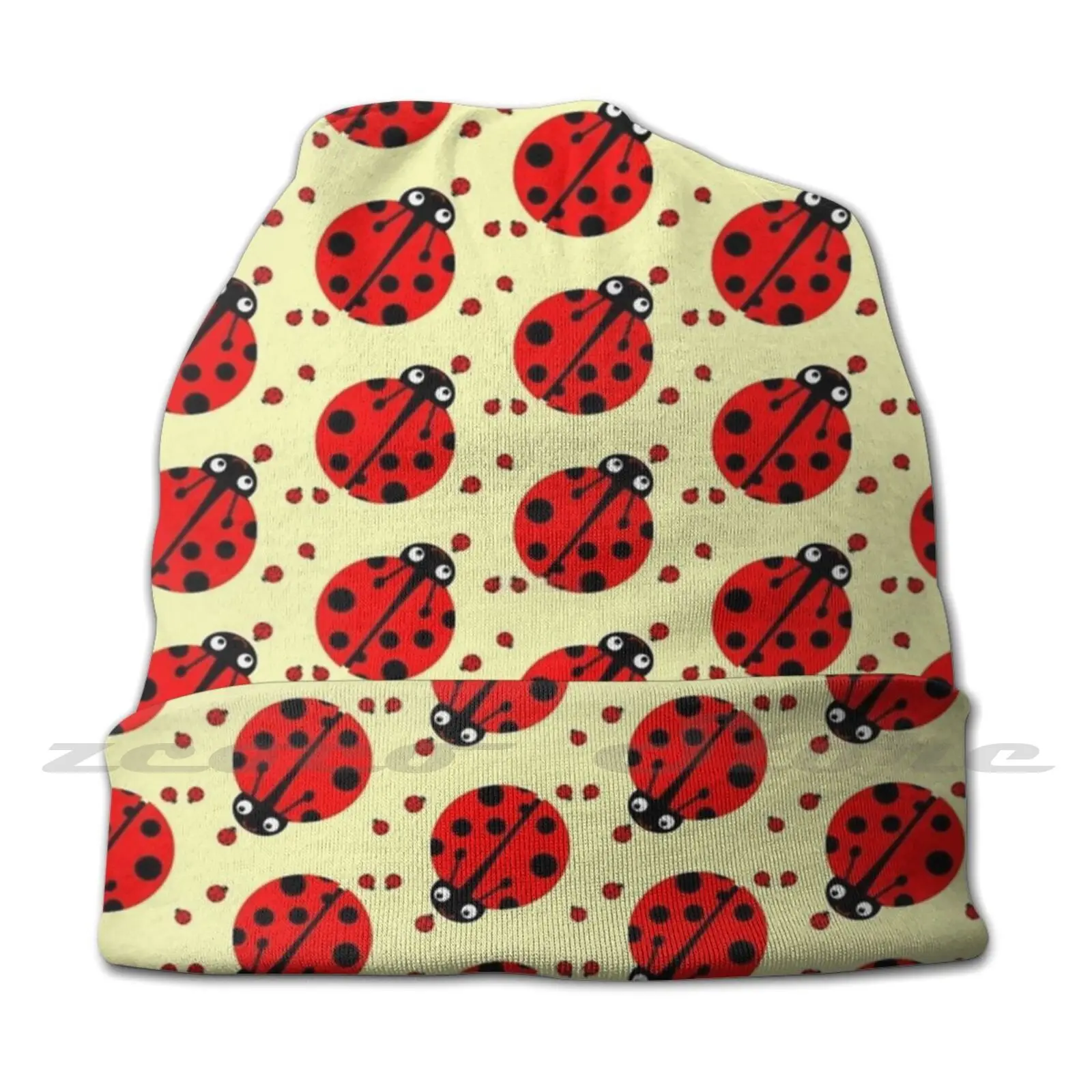 Kawaii Style Lady Bug Adult Kids Knit Hat Hedging Cap Outdoor Sports Breathable Gravityx9 Ladybird Kawaii Kawaii Style Cute