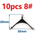 10pcs size 8