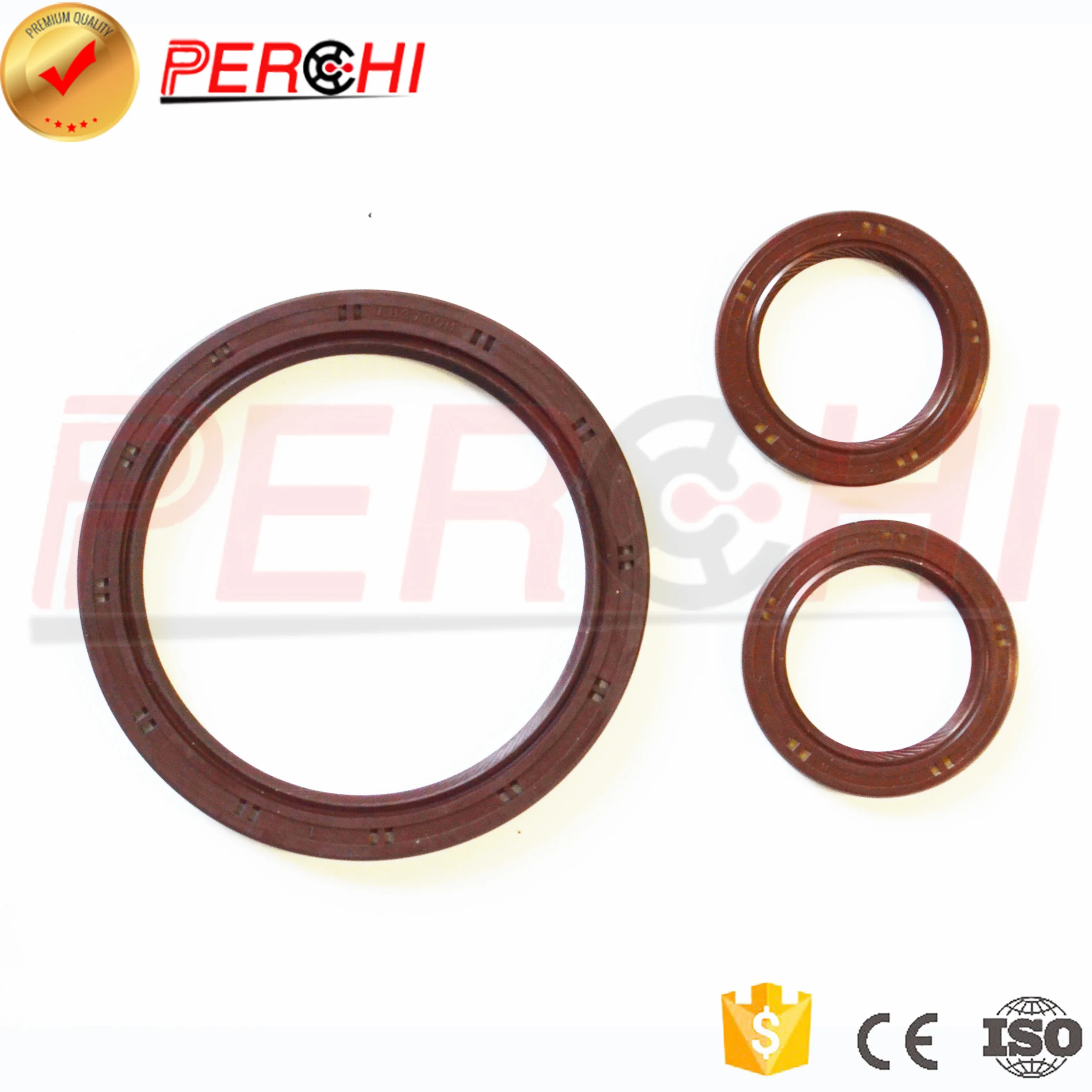 

For TOYOTA 5EFE Front crankshaft oil seal 35*49*6 90311-32011 Rear crankshaft oil seal 80*100*8.5