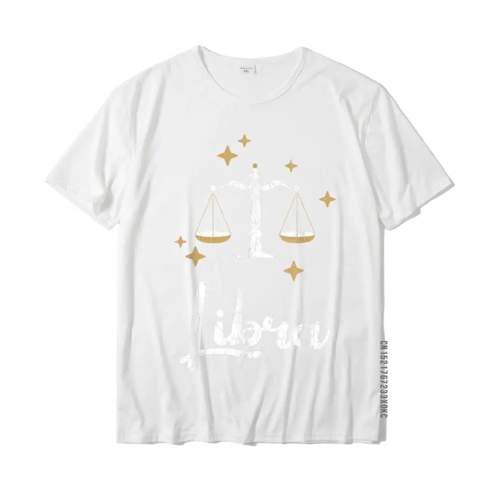 Libra Apparel For Men And Women Funny Zodiac Sign Gift T-Shirt Cheap Comfortable T Shirts Cotton Tops Shirt For Men Street