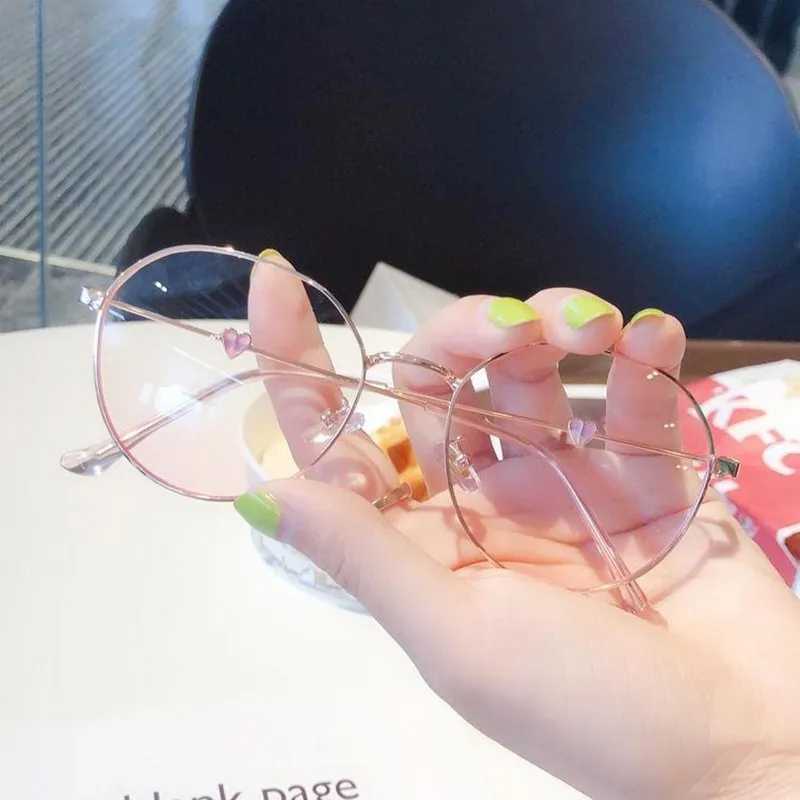 Net red love glasses for female students