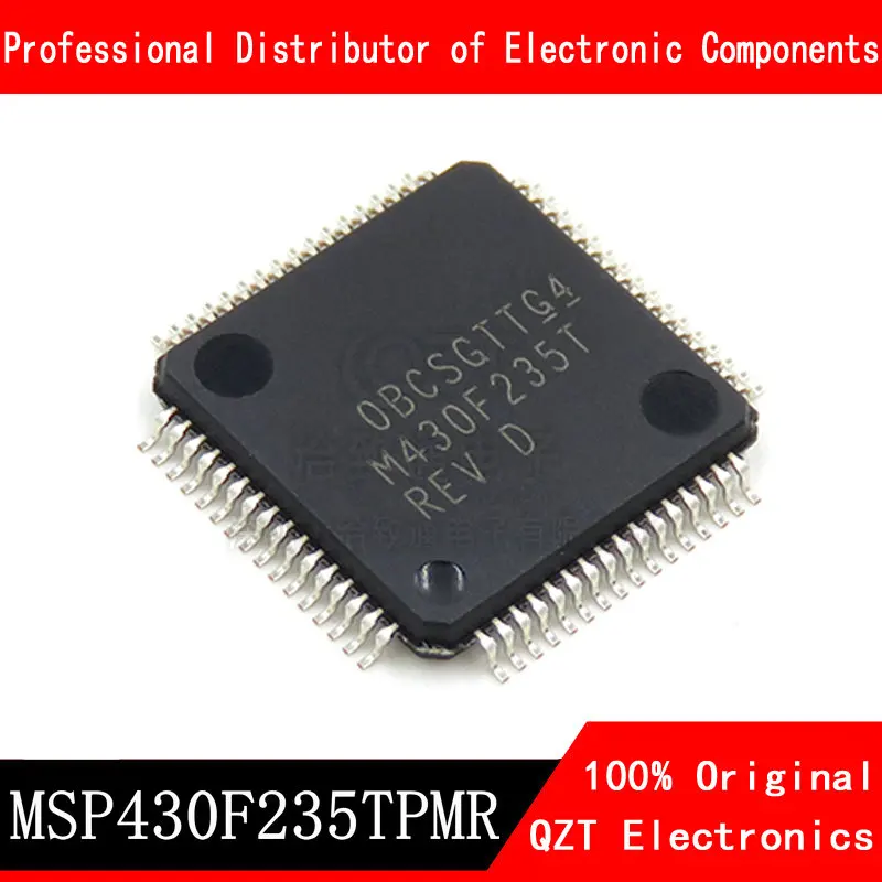 10 Stks/partij MSP430F235TPMR MSP430F235 LQFP-64 Controller Chip Nieuwe Originele Op Voorraad