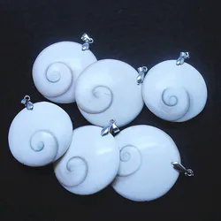 1PC Natural Madagascar Sun Shellfish Nature Saltwater Shell Charms Pendants Unique Collections Diy Beads Components WHOLESALES