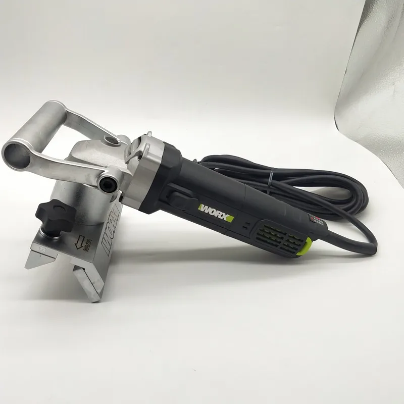 Biseladora portátil de alta potencia, máquina Biseladora profesional de ángulo recto, borde invertido, libre de 4 cuchillas, 1400W