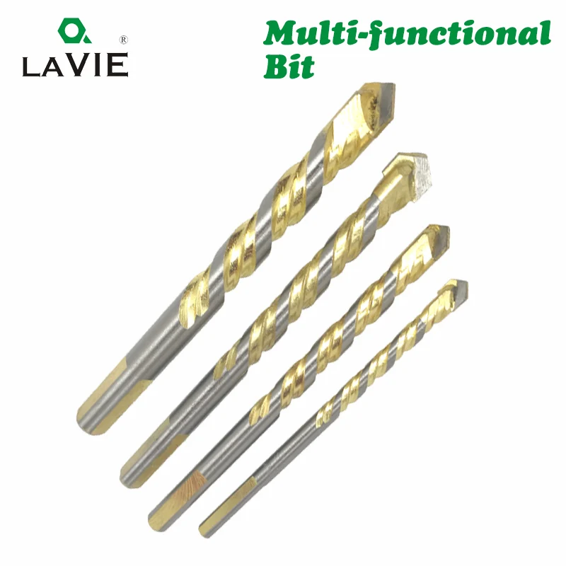 4Pcs 6 8 10 12มม.แก้วอเนกประสงค์เจาะสามเหลี่ยม Bits สำหรับกระเบื้องเซรามิคอิฐคอนกรีตโลหะสแตนเลสสตีล02071