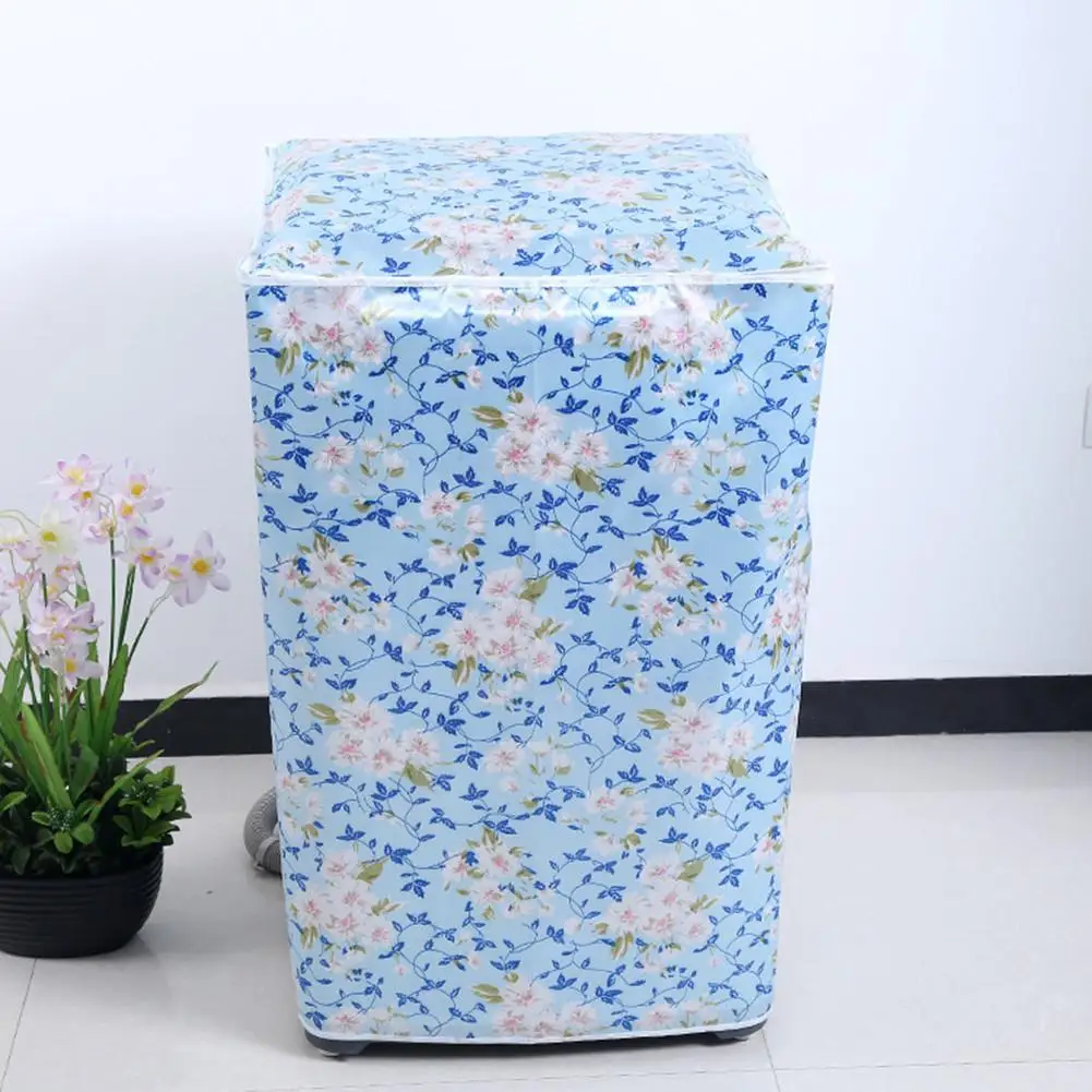 NEW Waterproof Washing Machine Cover Dustproof Zipper Cover Washing Machine Protector #CW