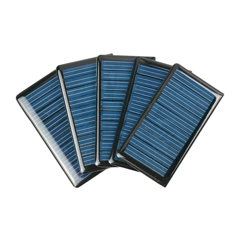 SUNYIMA 10PC 5.5V 50ma napelemes Ablaktábla polycrystalline 68*37MM Mali sunpower napelemes Rendszer DIY számára Üteg Pártsejt telefont töltő