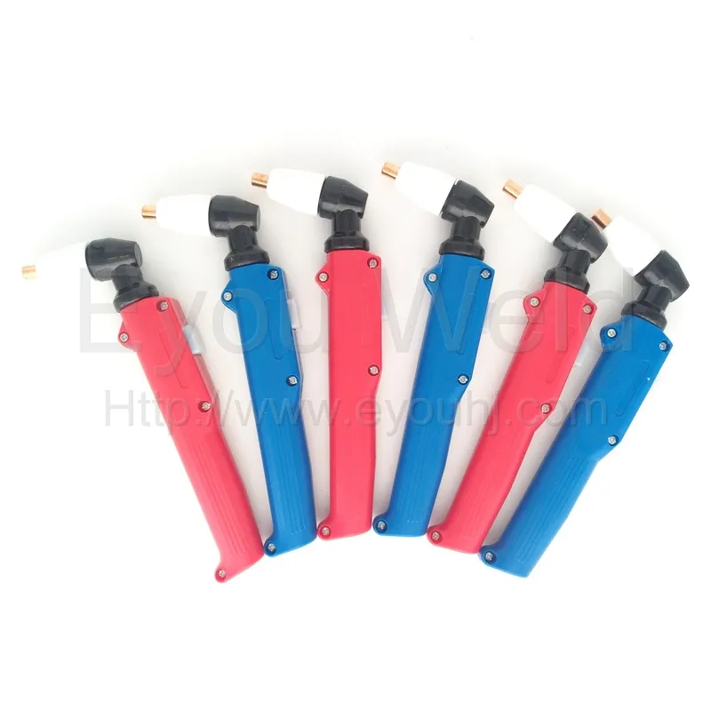 

New style Red/Blue PT-31 Plasma cut torch hand , cutting torch head body for LG-40 LGK-40 40A