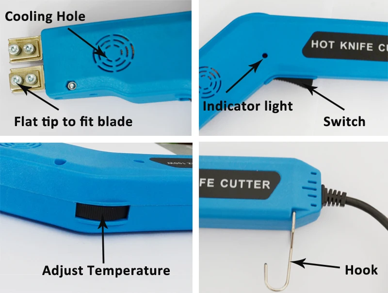 Thermal Cutter Styrofoam EPE XPS Cutter Foam Cutting Gun Electric Hot Knife Foam Cutter