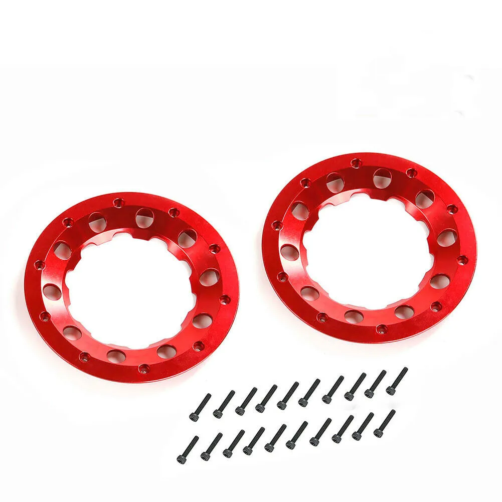 Alloy CNC Outside Beadlock Ring Set Fit for 1/5 HPI ROVAN ROFUN KM GTB TS BAJA 5B