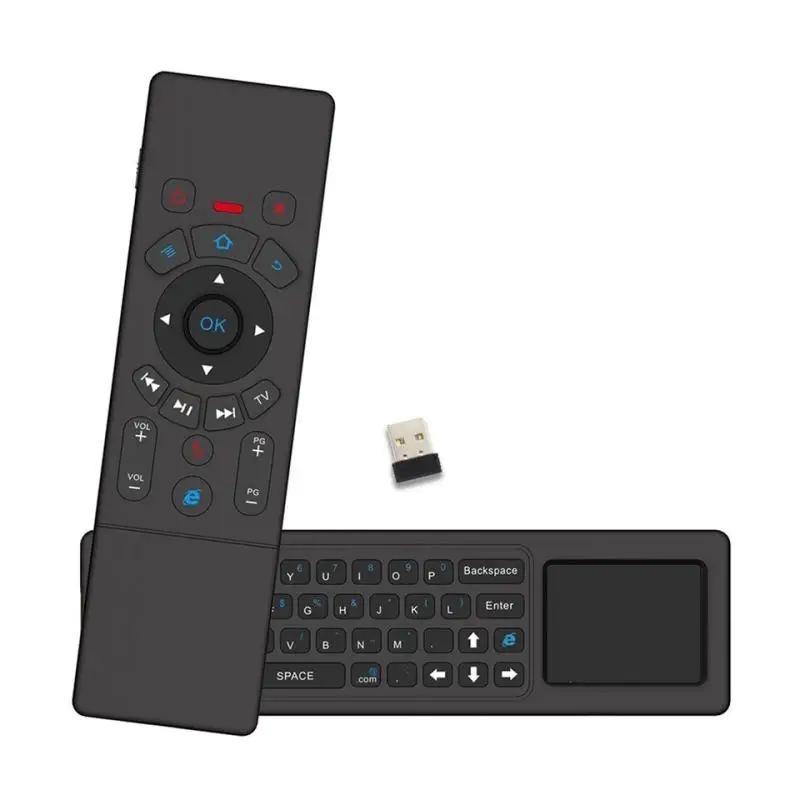 T6 Air Mouse Wireless Keyboard & touchpad Universal Remote Control for Android TV Box mini PC Smart Projector 2.4G Air Fly Mouse