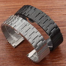 Shark Mesh Steel Strap 22mm Mechanical Watch 316L Stainless Steel 22mm Watch Band Automatic Replacement 22mm Steel Strap for Men