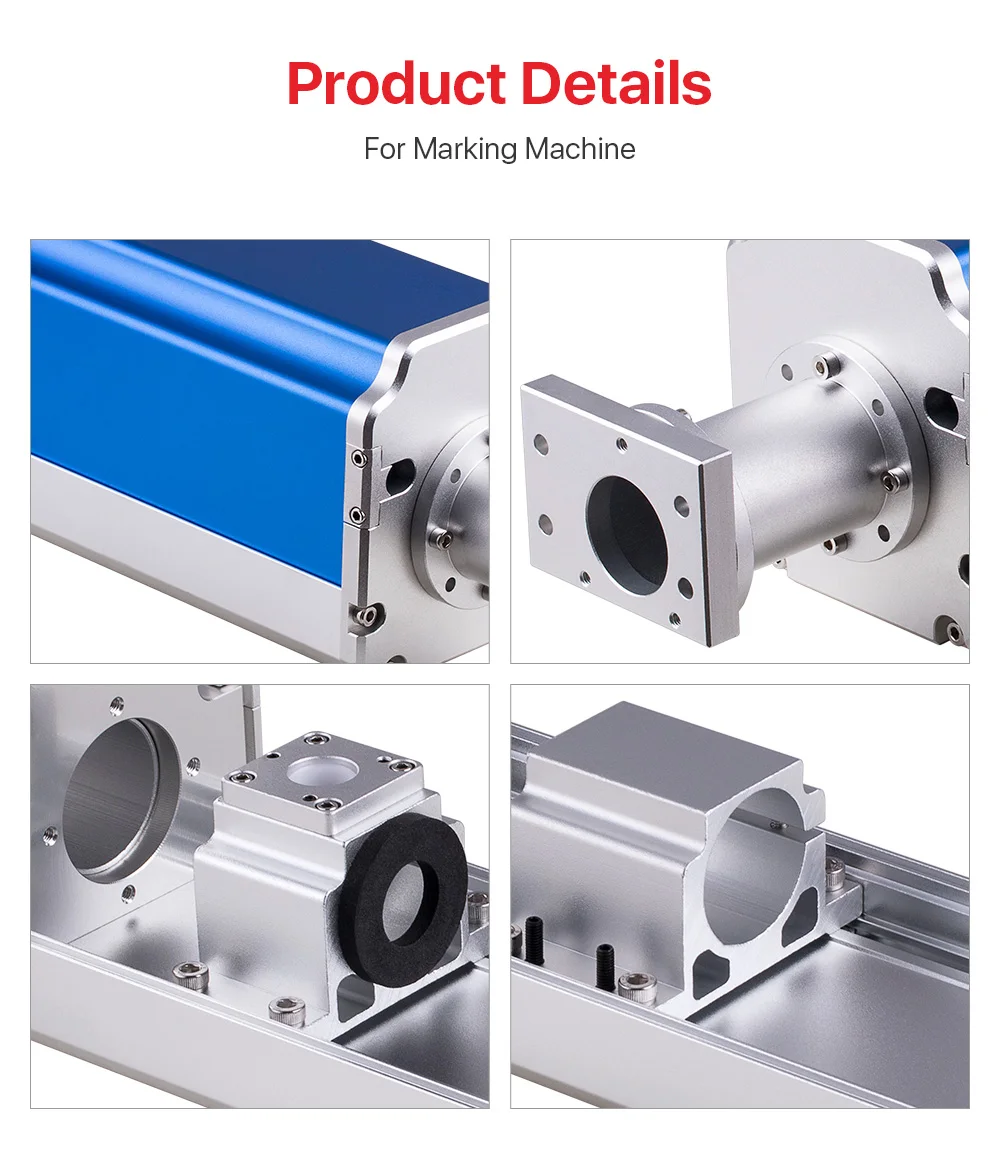 Ultrarayc Faser Laser Pfad Bule & Red Fiber Kennzeichnung Optische System Teil für Faser Laser Kennzeichnung Maschine – Detail 5