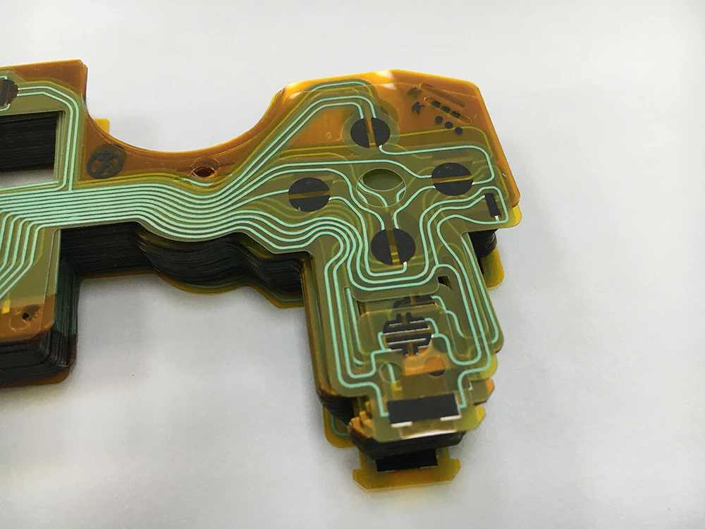 Ps4用の導電性フィルム,フレキシブルケーブル,20個,ジョイスティック修理部品,送料無料