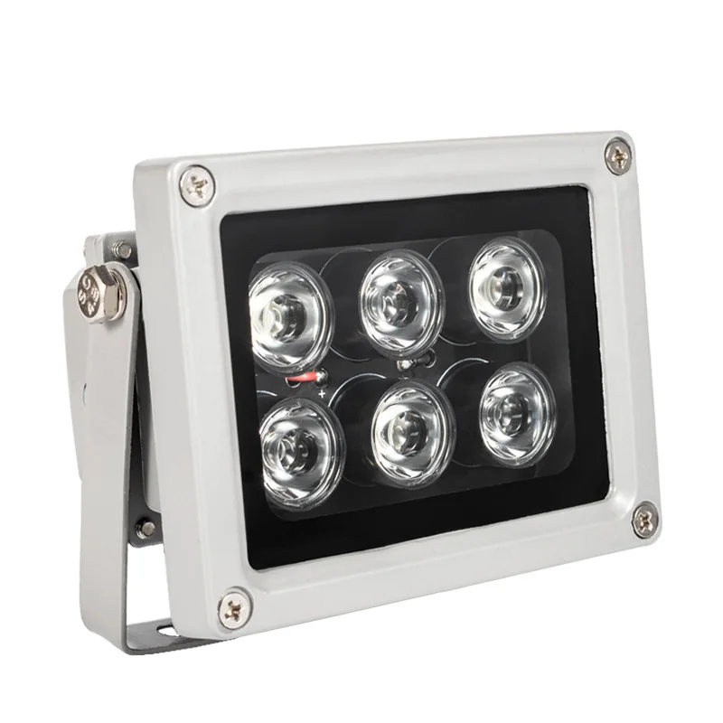 

15° 30° 45° 60° 90° CCTV Fill Light 6 LED 850nm 940nm Illuminator IR Infrared Night Vision Light Lamp For Surveillance Camera