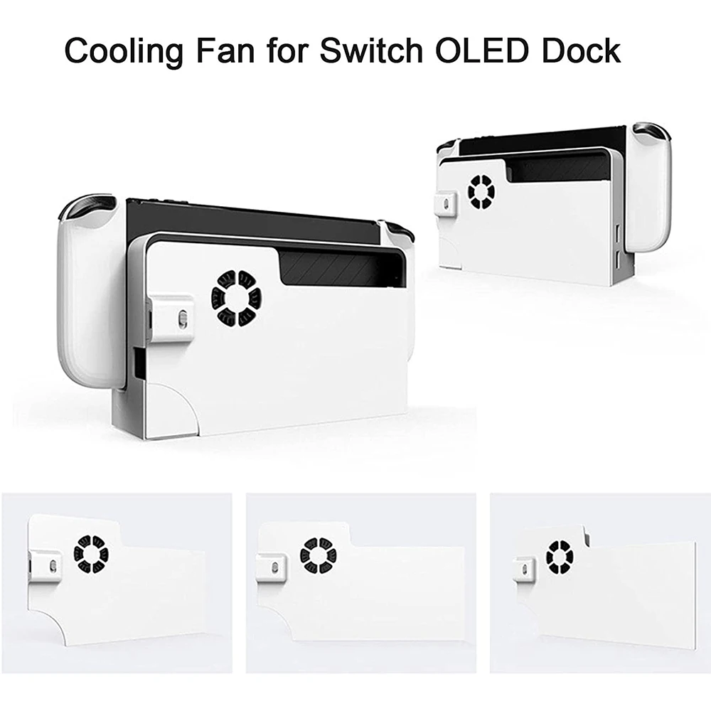 

Model Host Based Cooling Fan for Nintendo Switch OLED Base Console Cooler Radiator Original Stand Heat Exhaust Game Accessories