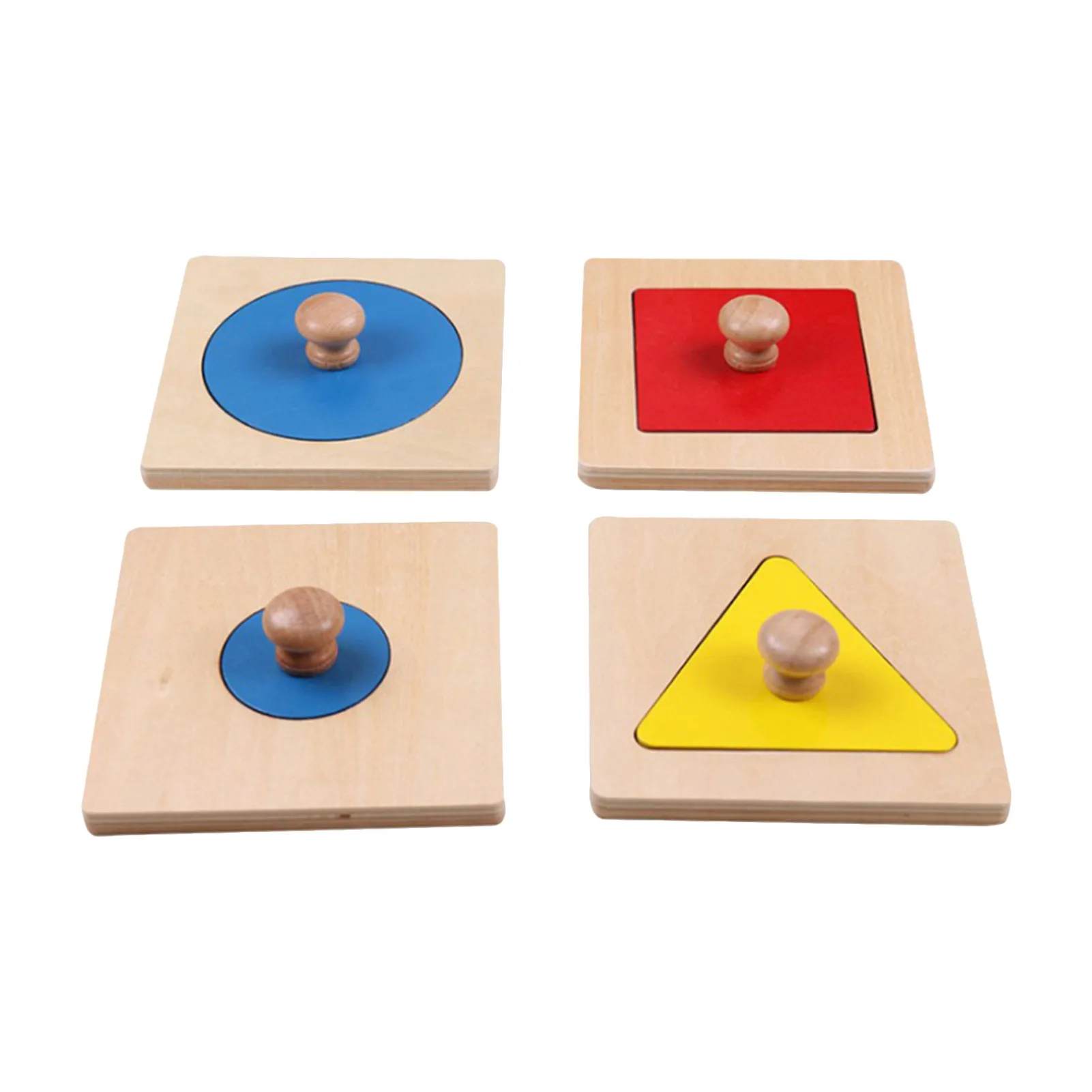 

Montessori Wooden Jigsaw Puzzle Toy Early Education Teaching Aid Toys for Children Preschool Brain Training Birthday Gifts