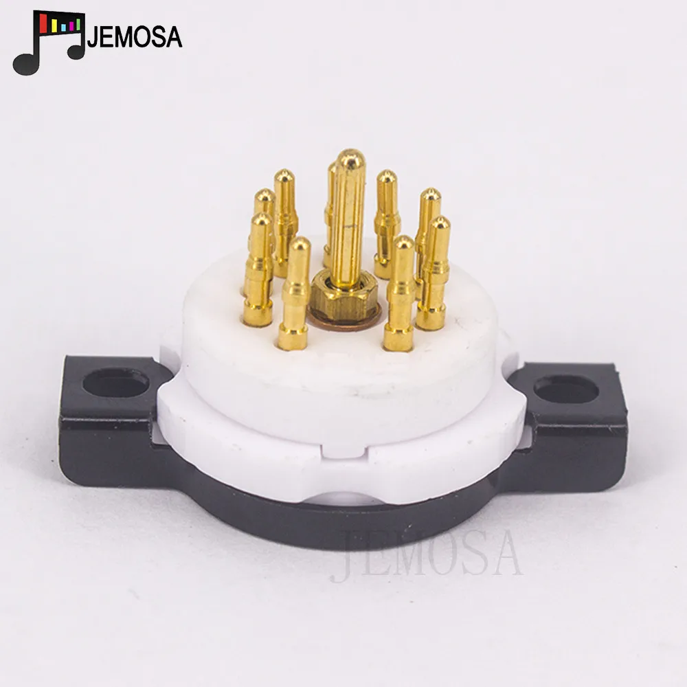 ท่อ9Pin เซรามิก eizz สำหรับ12AU7 ECC82 ECC83 EL84 12AX7 ECC88สูญญากาศ7199หลอดไฮไฟเครื่องขยายเสียงวินเทจ