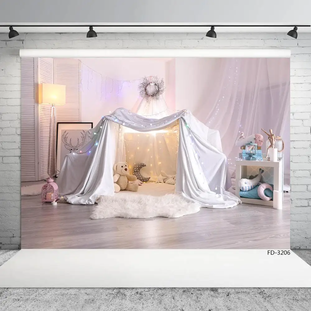 White Tent Curtain … - image