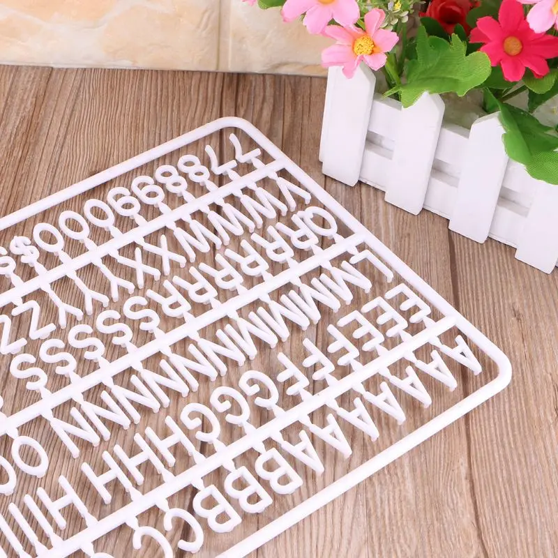 Letter Board Letters Set 300 Numbers Special Characters Words For Felt Changeable Message Signs & Letterboards