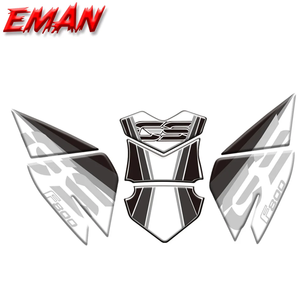 For BMW F800GS/ADV F 800 GS Motorcycle Oil Tank Side Box Protect Paste  Scratch and Anti Sliding Protection Sticker