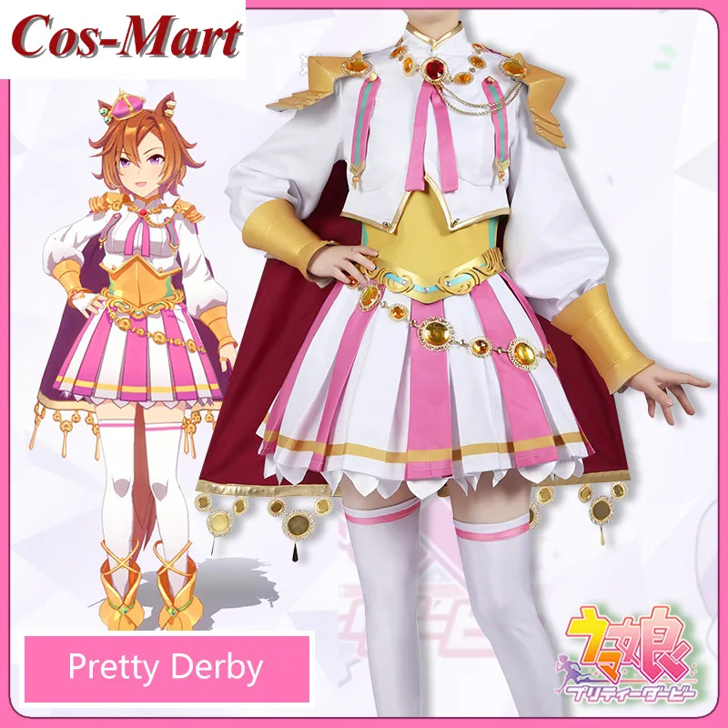 Cos-Mart Game Umamusume:Pretty Derby T.M. Opera O Cosplay Costume Combat Uniform Activity Party Role Play Clothing Custom-Make