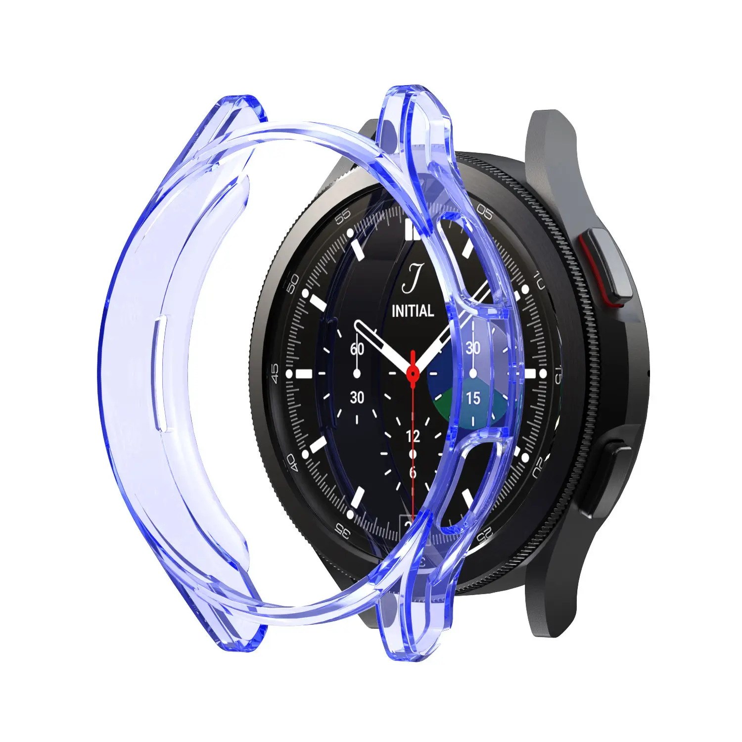 Casing pelindung untuk Samsung Galaxy watch 4 Klasik 46mm SmartWatch pelindung Case Cover TPU cangkang bumper aksesoris bingkai