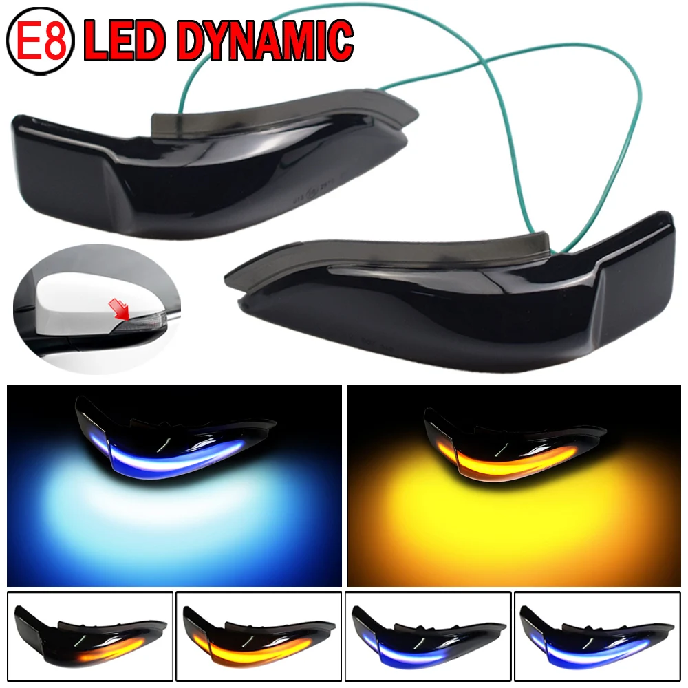 For Toyota AQUA COROLLA AXIO FIELDER AURIS PREMIO ALLION PRIUS C VITZ LED Dynamic Turn Signal Light Rearview Mirror Indicator