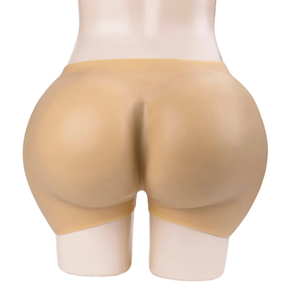 Silicone underwear Fake Buttocks Ass Padded Panties Hips Butt Enhancing Boyshorts Buttocks Enhancers for Women Shapewear