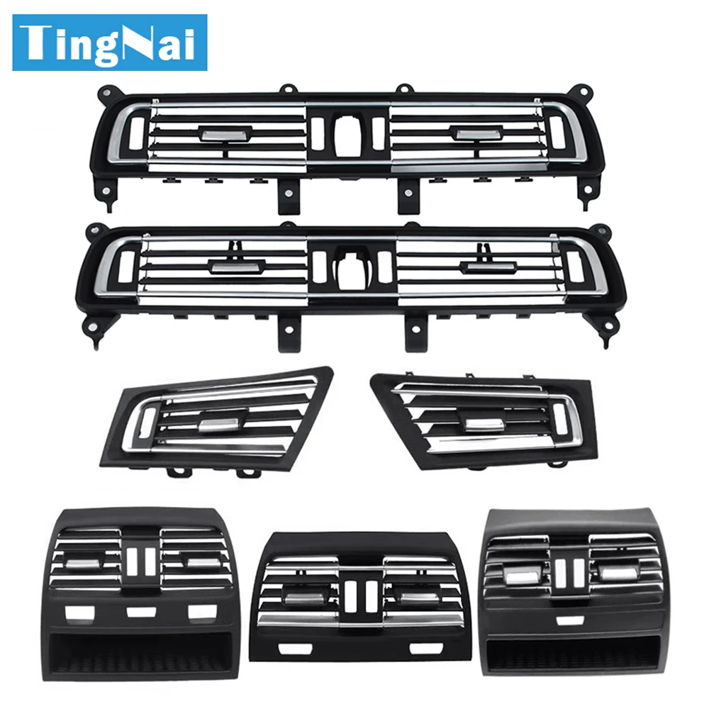 

Полная хромированная консоль, центральный кондиционер, вентиляционная решетка для BMW 7 серии F01 F02 730 735 740