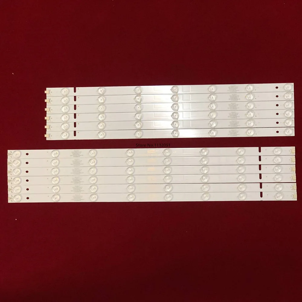 12Pcs LED Lampu Latar Strip untuk 55 "Tv CX55D15L-ZC21A-05 CX55D15R-ZC21A-05 303CX550048 YS-L