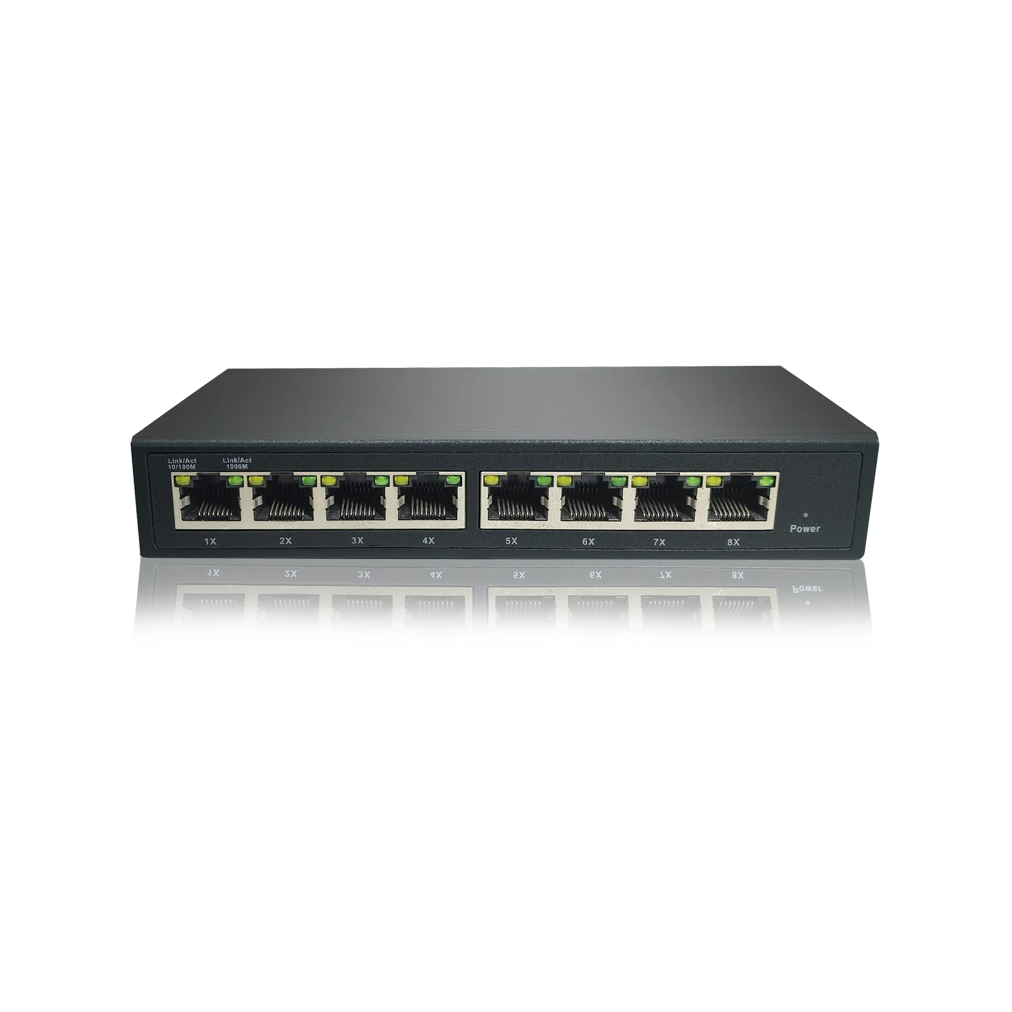 RT8382L Web managed 24V 8-Port Gigabit PoE Switch Non-standard  External Power Adapter Supply 120W