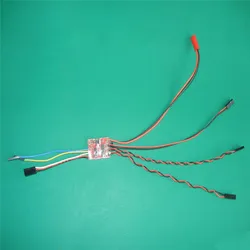 2S 3 Canali A Doppio Senso Spazzolato ESC Modalità Dual Regolatore di Velocità per 1:35 RC Escavatore Modello di Carro Armato RC Parti accessori